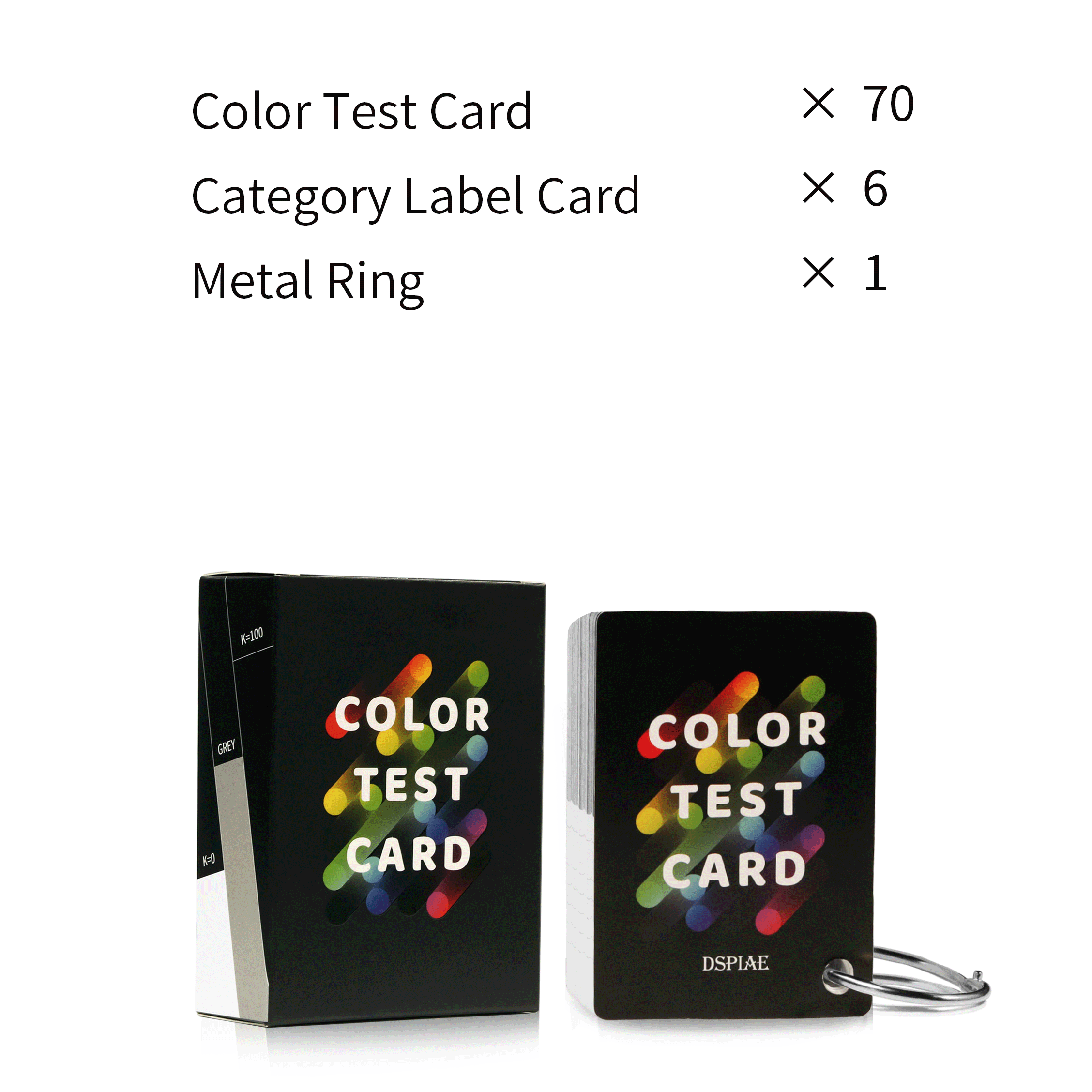 Color Test Cards | Manscale Models