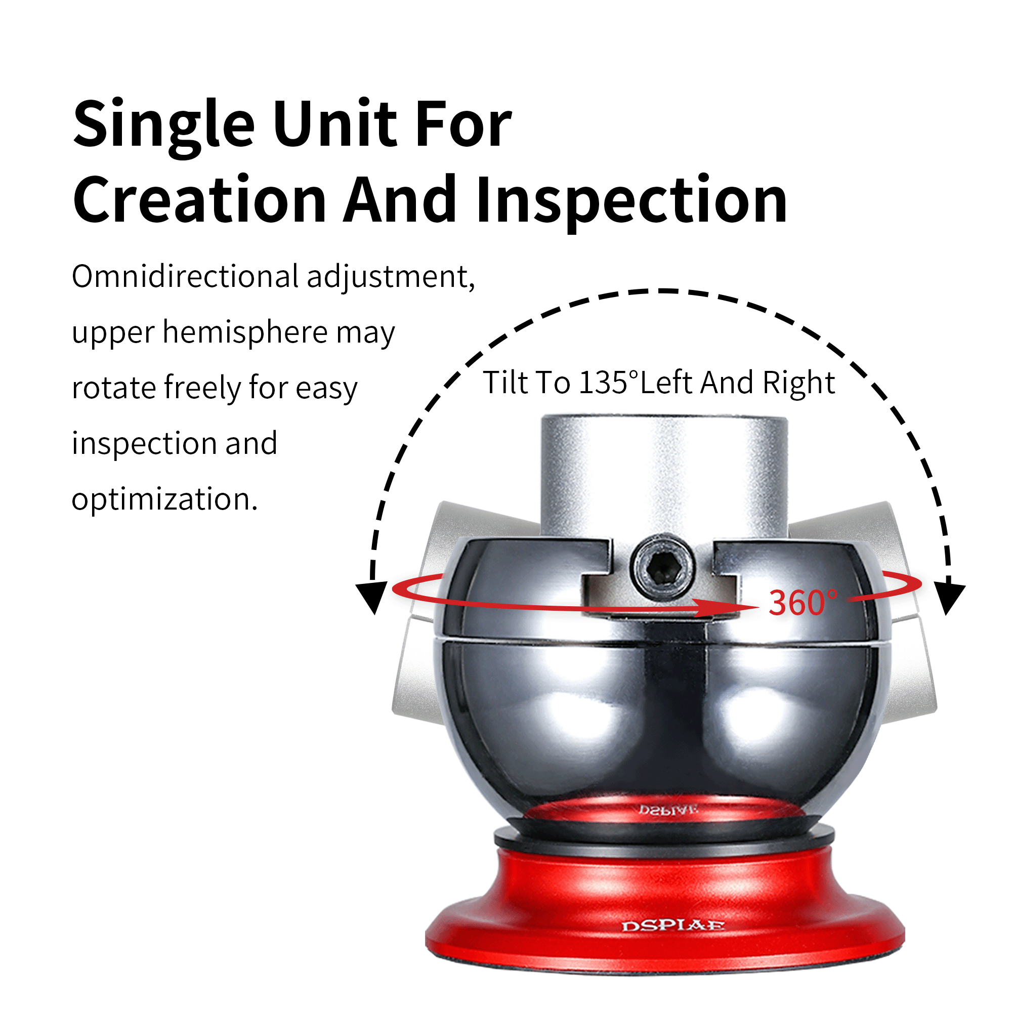 Omni Directional Spherical Vise | Manscale Models