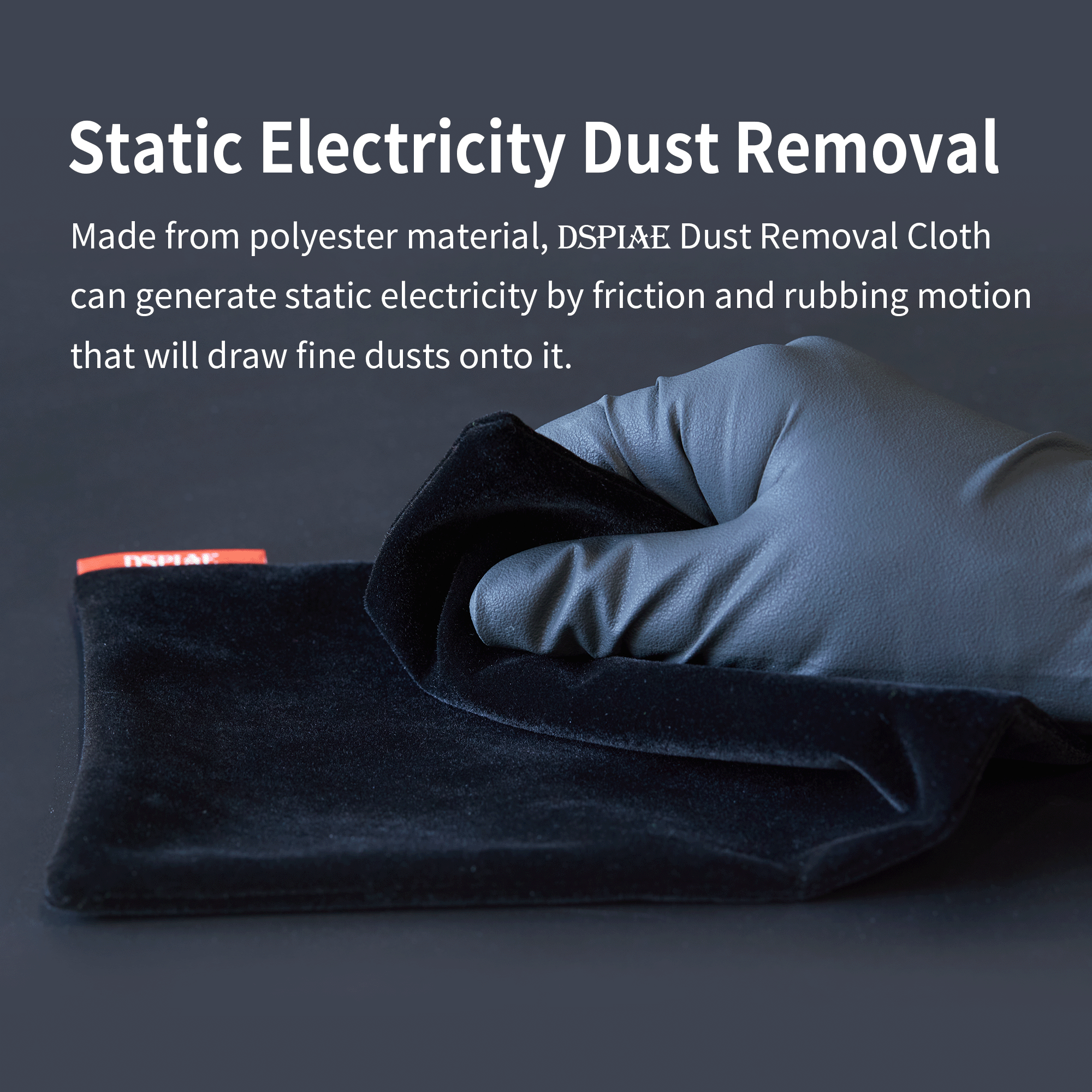 Electrostatic Dust Cloth Manscale Models
